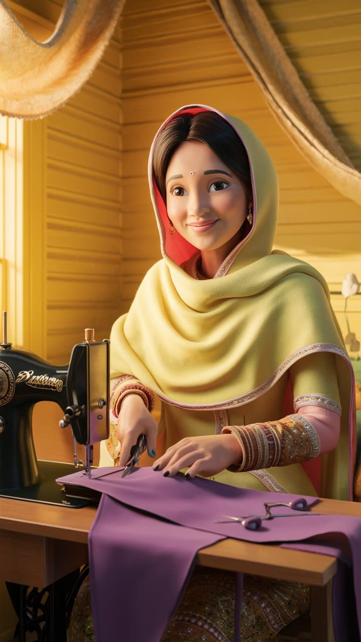 Punjabi suit alterations showcase