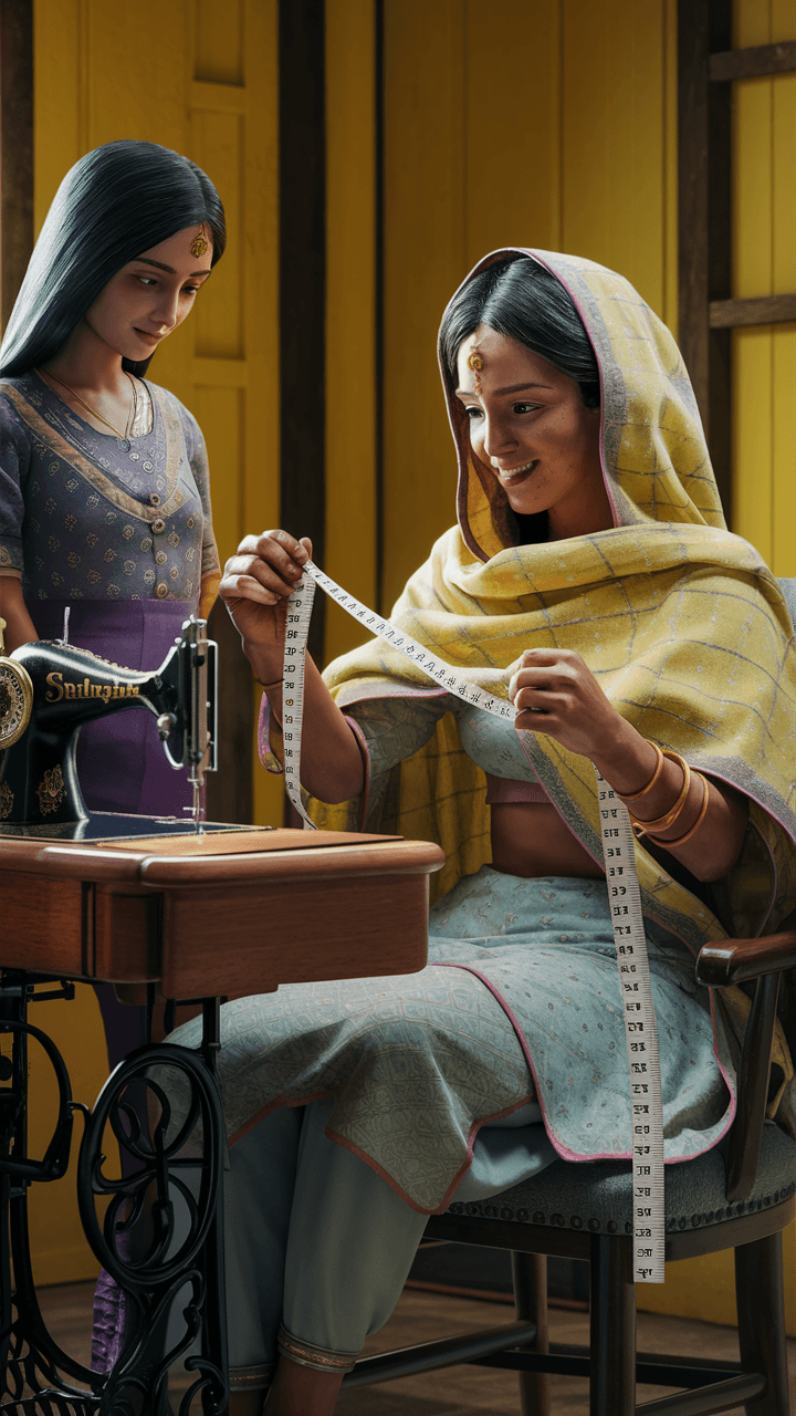 punjabi suit alteration by amrat creations